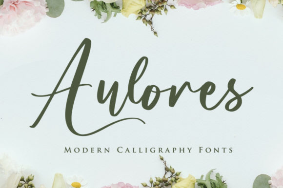 Aulores: The Relaxed Handwritten Typeface for Authentic Brand Identity