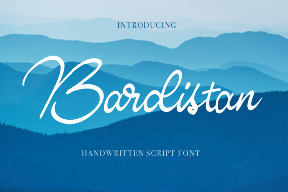 Bardistan: The Elegant Handwritten Font for Crafters and Sellers