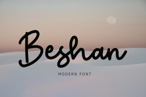 Beshan: The Handwritten Typeface That Elevates Campaign Visuals