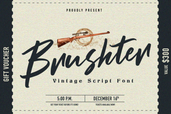 Brushter: The Handwritten Typeface That Transforms Small Business Branding