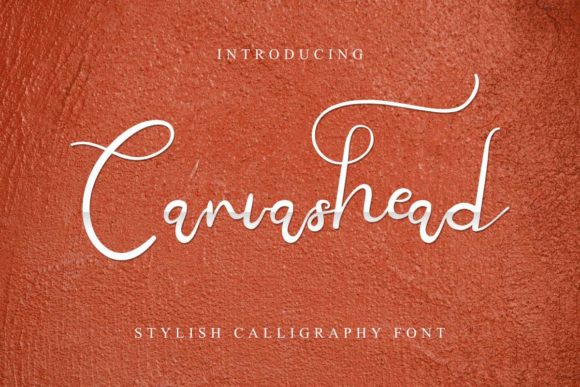 Canvashead: The Vintage Handwritten Typeface for Elegant Crafts