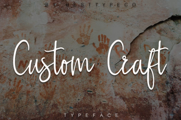 Custom Craft: A Handwritten Typeface for Modern Campaigns