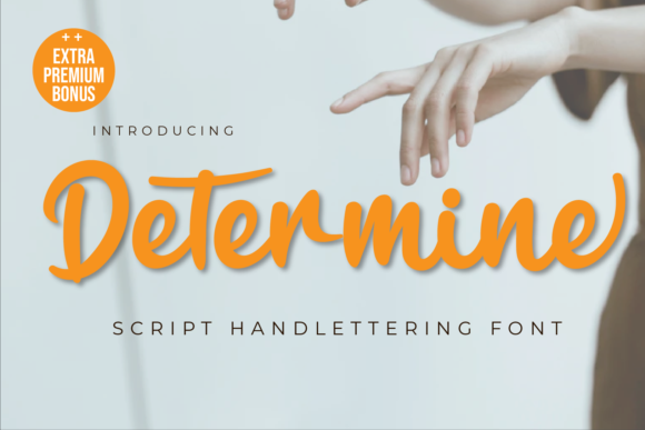 Determine: A Timeless Handwritten Font for Distinct Brand Identity