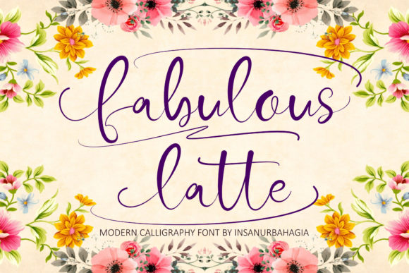 Fabulous Latte: A Handwritten Typeface for Editorial Warmth