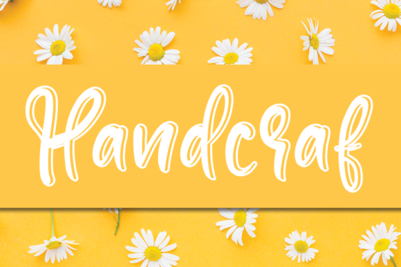 Handcraf Typeface Review: A Quirky Modern Script for Digital Branding