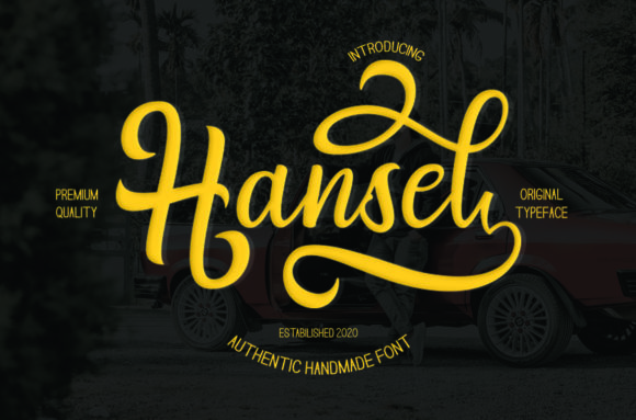 Hansel Font Review: A Handmade Script for Modern Brand Identity