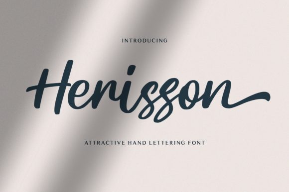 Herisson: A Handwritten Typeface for Modern Web Design