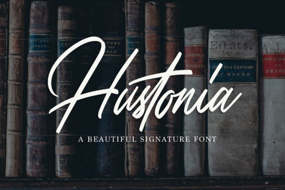 Hustonia: The Delicate Handwritten Typeface for Boutique Brands