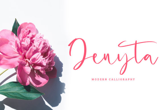 Jenyta: A Relaxed Handwritten Font for Authentic Brand Identity