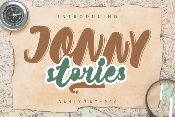 Jonny Stories: A Handwritten Font for Authentic Brand Identity