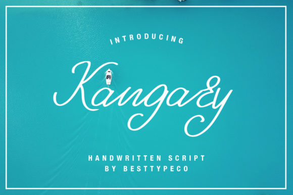 Kangary Handwritten Font: A Delicate Script for Modern Web Design