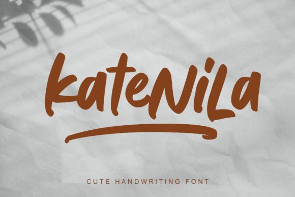 Katenila: The Joyful Handwritten Font for Crafters and Sellers