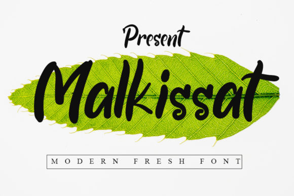 Malkissat: A Sweet Handwritten Typeface for Modern Brand Identity