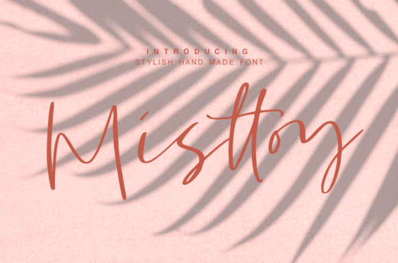 Misttoy: A Handwritten Typeface for Editorial Elegance