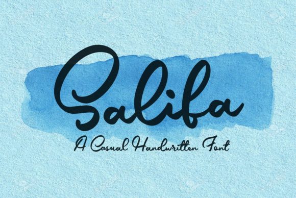 Salifa Handwritten Typeface Review for Digital Branding
