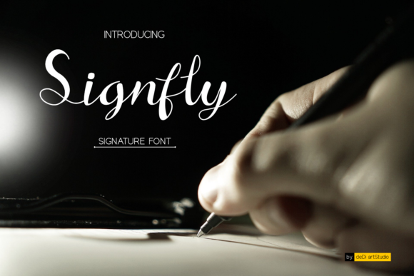 SignFly Handwritten Font: Elevating Digital Brand Identity