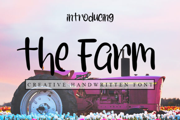 The Farm: A Handwritten Typeface for Editorial Calm